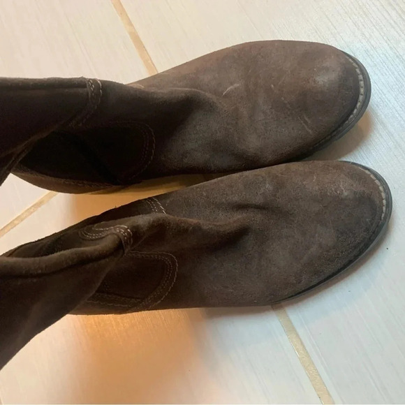 Sofft Brown Knee High Leather  Boots 9.5 - Picture 6 of 8